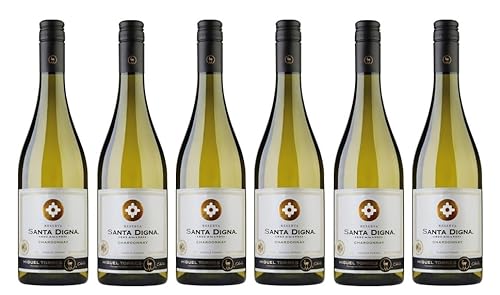 6x 0,75l - Miguel Torres - Santa Digna - Chardonnay - Chile - Weißwein trocken von Santa Digna