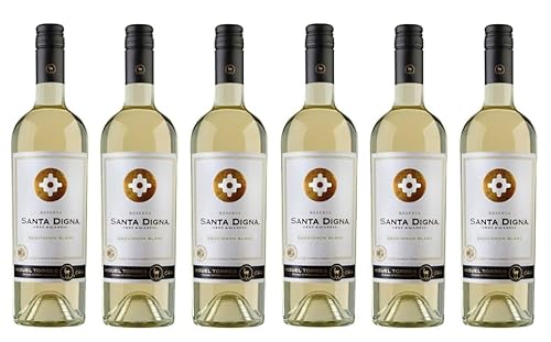 6x 0,75l - Miguel Torres - Santa Digna - Sauvignon Blanc - Chile - Weißwein trocken von Santa Digna