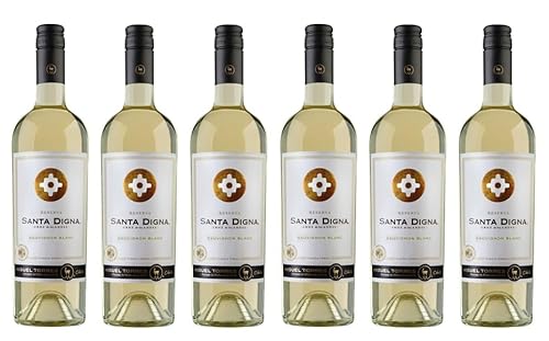 6x 0,75l - Miguel Torres - Santa Digna - Sauvignon Blanc - Chile - Weißwein trocken von Santa Digna