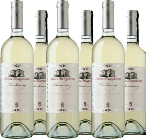 6er Vorteilspaket Santa Margherita Chardonnay Vigneti delle Dolomiti IGT 2022 (6 x 0.75 l) von Santa Margherita