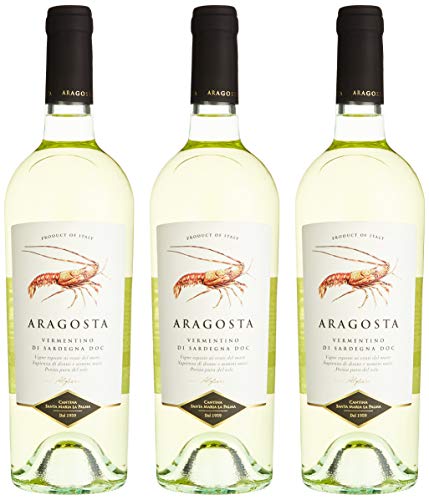 Santa Maria La Palma "Aragosta" Vermentino di Sardegna DOC Trocken (3 x 0.75 l) von Santa Maria La Palma