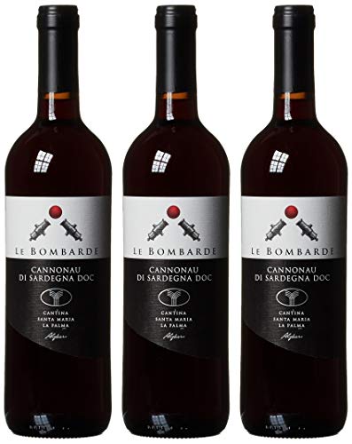 Santa Maria La Palma Cannonau di Sardegna DOC "Le Bombarde" Trocken (3 x 0.75 l) von St. Maria la Palma