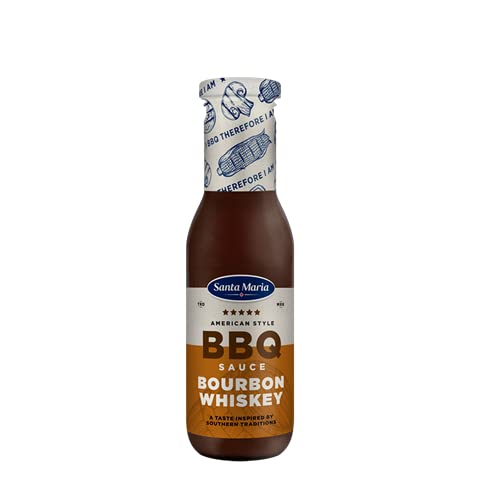Santa Maria BBQ Sauce Bourbon Whiskey für Fleisch, Huhn, Garnelen, 370 g Santa Maria BBQ Sauce Bourbon Whiskey für Fleisch, Huhn, Garnelen, 370 g von Santa Maria