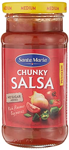 Santa Maria Chunky Salsa Sauce Medium Für Mexikanische Küche, 230 g von Santa Maria