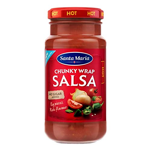 Santa Maria Chunky Wrap Salsa heiß - 230 Gramm Jar von Santa Maria