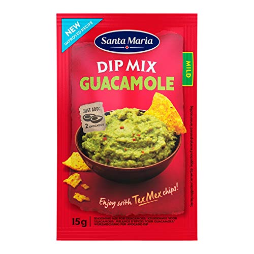 Santa Maria Dip Mix Guacamole - Schrumpfen 6 Stück x 15 Gramm von Santa Maria