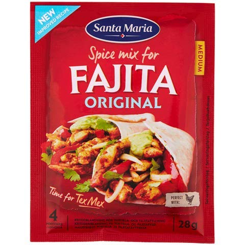 Santa Maria Fajita Gewürz-Mischung, 28 g Santa Maria Fajita Gewürz-Mischung, 28 g von Santa Maria