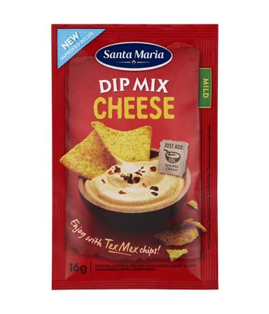 Santa Maria Gewürz Gewürzmischung für Käse Dip-Sauce, 16g Santa Maria Gewürz Gewürzmischung für Käse Dip-Sauce, 16g von Santa Maria