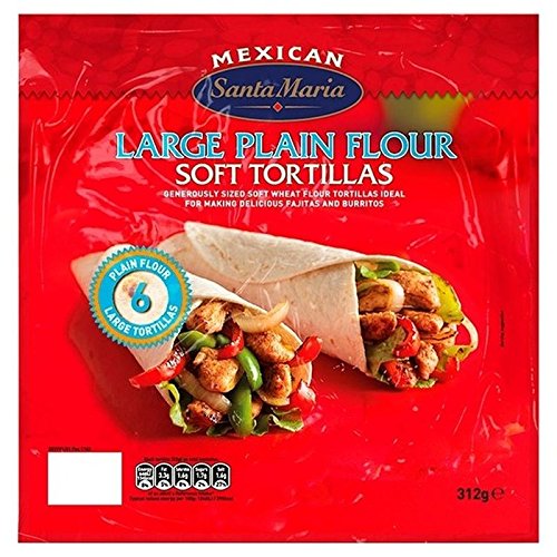 Santa Maria Große Mehl-Tortilla 320G - Packung mit 2 von Santa Maria