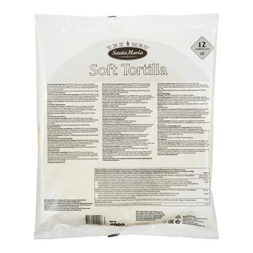 Santa Maria Medium Tortilla 10" , 12 Wraps, 750 g von Santa Maria