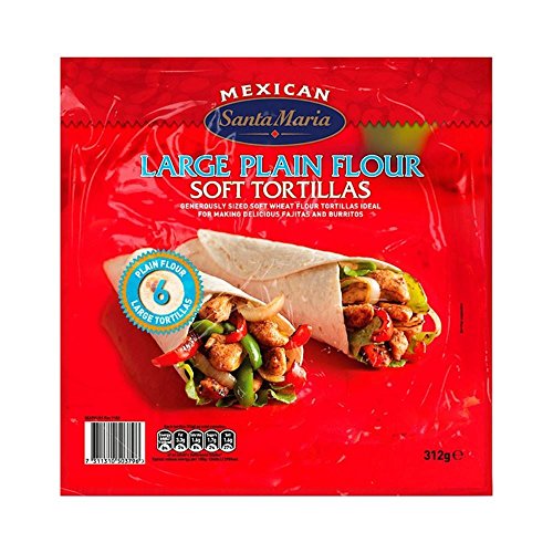 Santa Maria Mexican Large Tortillas (6 pro Packung) - Packung mit 2 von Santa Maria