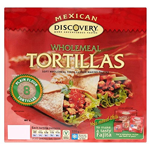 Santa Maria Mexican Vollkorn Tortillas (8 pro Packung) - Packung mit 2 von Santa Maria