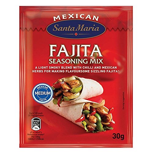 Santa Maria Mexikanischen Fajita Würzmischung - Medium (30 G) von Santa Maria