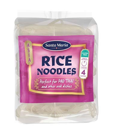 Santa Maria Reisnudeln für Pad Thai und Wok, 4 Portionen, 180 g Santa Maria Reisnudeln für Pad Thai und Wok, 4 Portionen, 180 g von Santa Maria