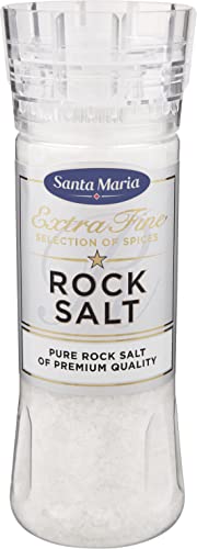 Santa Maria Steinsalzmühle 455 g | frisch gemahlene Premium-Salzmühle | ideal für Rubs, Marinade, Soße oder Kochen mit Huhn, Rind oder Gemüse | glutenfrei Santa Maria Steinsalzmühle 455 g | frisch gemahlene Premium-Salzmühle | ideal für Rubs, Marinade, Soße oder Kochen mit Huhn, Rind oder Gemüse | glutenfrei von Santa Maria