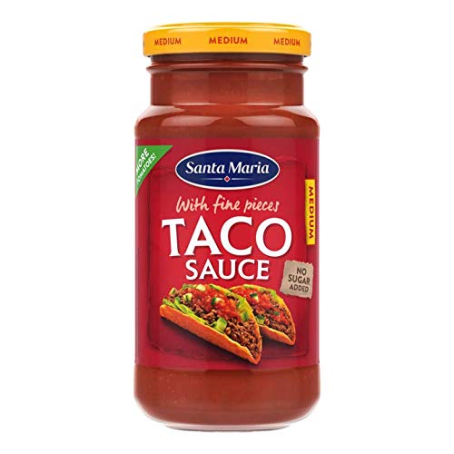 Taco Soße | Santa Maria | Taco Sauce Medium | Gesamtgewicht 230 Gramm von Santa Maria