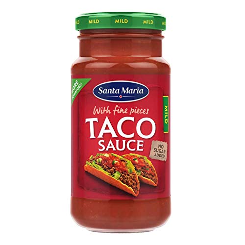 Taco Soße | Santa Maria | Taco Sauce Mild | Gesamtgewicht 230 Gramm von Santa Maria