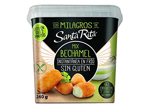 Santa Rita Mix Bechamel ohne Gluten Instan En Frost 240 g Box 8 Stück 240 g von Santa Rita
