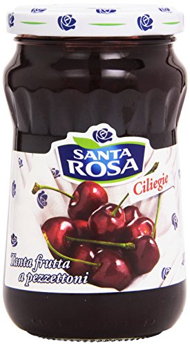 3x Santa Rosa Kirschen Marmelade Konfitüre Fruchtaufstrich aus Italien 350g von Santa Rosa