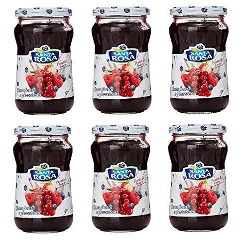 6x Santa Rosa Beeren Marmelade Konfitüre Fruchtaufstrich aus Italien 350g 6x Santa Rosa Beeren Marmelade Konfitüre Fruchtaufstrich aus Italien 350g von Santa Rosa