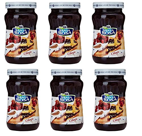 6x Santa Rosa Kirschen Marmelade Konfitüre Fruchtaufstrich aus Italien 350g 6x Santa Rosa Kirschen Marmelade Konfitüre Fruchtaufstrich aus Italien 350g von Santa Rosa