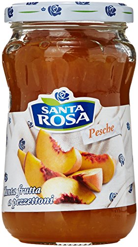 6x Santa Rosa Pfirsich Marmelade Konfitüre Italienisch Fruchtaufstrich 600g von Santa Rosa