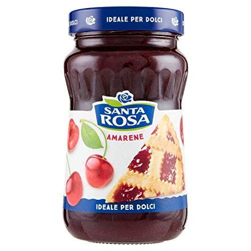 Santa Rosa Confettura Amarene Sauerkirschmarmelade Marmelade Konfitüre ideal für Desserts Glasgefäß von 600g Santa Rosa Confettura Amarene Sauerkirschmarmelade Marmelade Konfitüre ideal für Desserts Glasgefäß von 600g von Santa Rosa