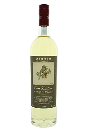 Grappa Di Barolo San Bastian Marolo Cl 70 von Santa Teresa Û F.lli Marolo