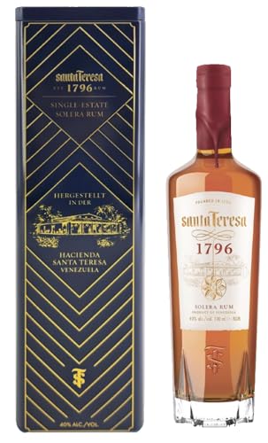 Santa Teresa 1796 Rum Limitierte Premium-Metall-Geschenkbox (1 x 0.7l) von Santa Teresa