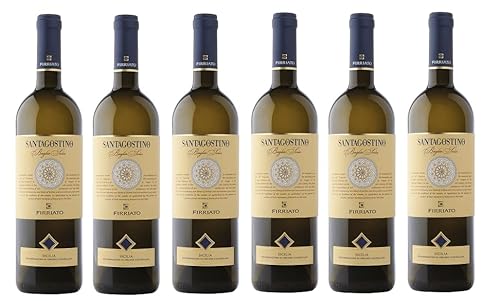 6x 0,75l - Firriato - Santagostino - Baglio Sorìa - Bianco - Sicilia D.O.P. - Sizilien - Italien - Weißwein trocken von Santagostino
