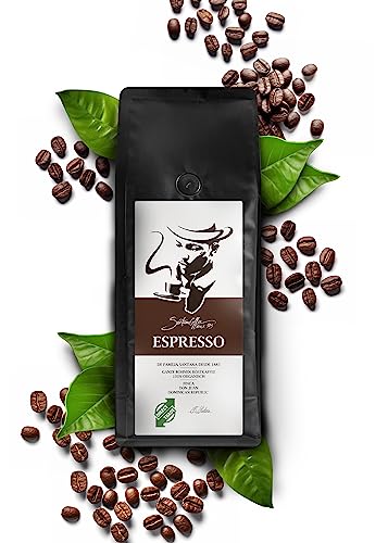 SANTANA ESPRESSO | Premium Espresso Ganze Bohne Röstkaffee | Fair Trade Kaffeebohnen | Aus der Dominikanischen Rep. (1000 GR) von Santana Coffee