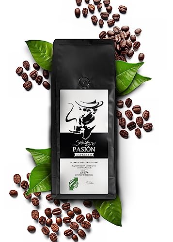 SANTANA PASIÓN Ganze Kaffeebohnen, 100% Arabica, Premium Espresso, Fairtrade, aus dem Hochland, Dominikanischen Republik, Direkt von der Familie Santana, 1 kg von Santana Coffee