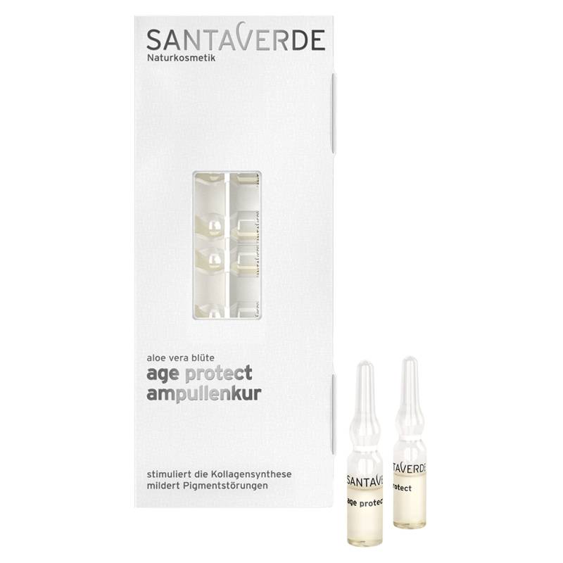 Age Protect Ampullenkur, 10x1 ml von Santaverde