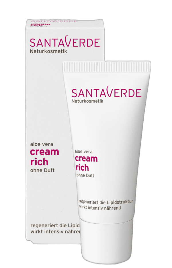 Aloe Vera Creme Rich ohne Duft Aloe Vera Creme Rich ohne Duft von Santaverde