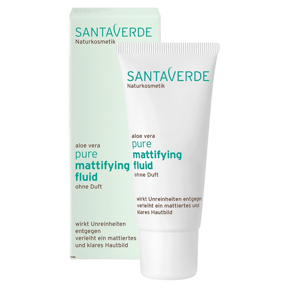 Pure Mattifying Fluid ohne Duft, 30ml Pure Mattifying Fluid ohne Duft, 30ml von Santaverde
