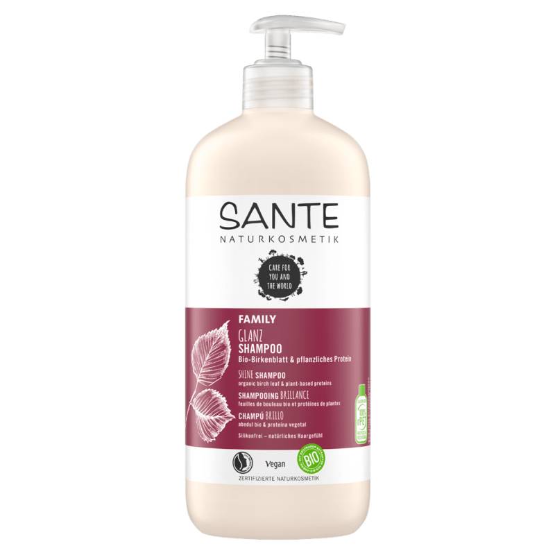 Glossy Shine Shampoo von Sante Naturkosmetik
