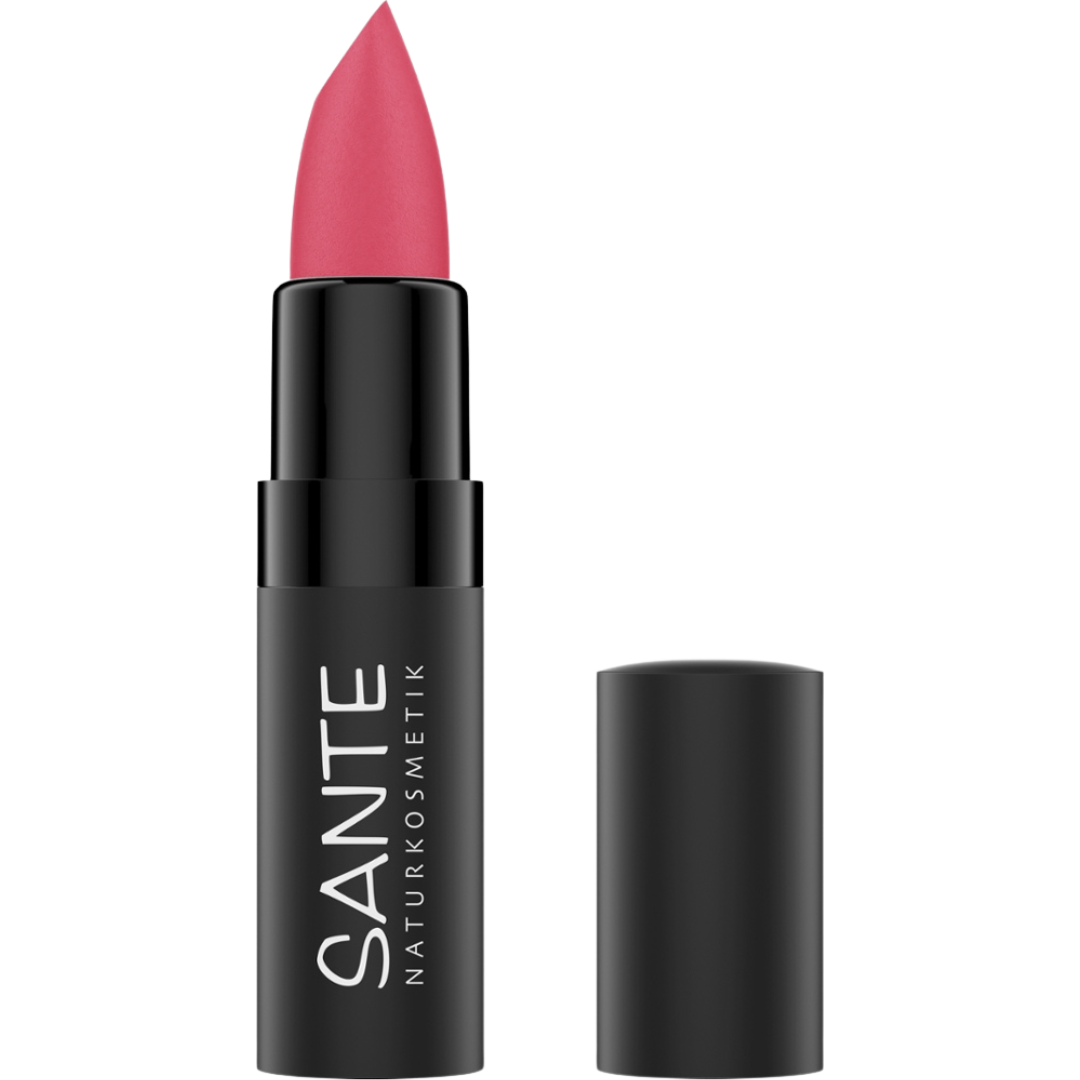 Matte Lipstick 01 Soft Coral von Sante Naturkosmetik