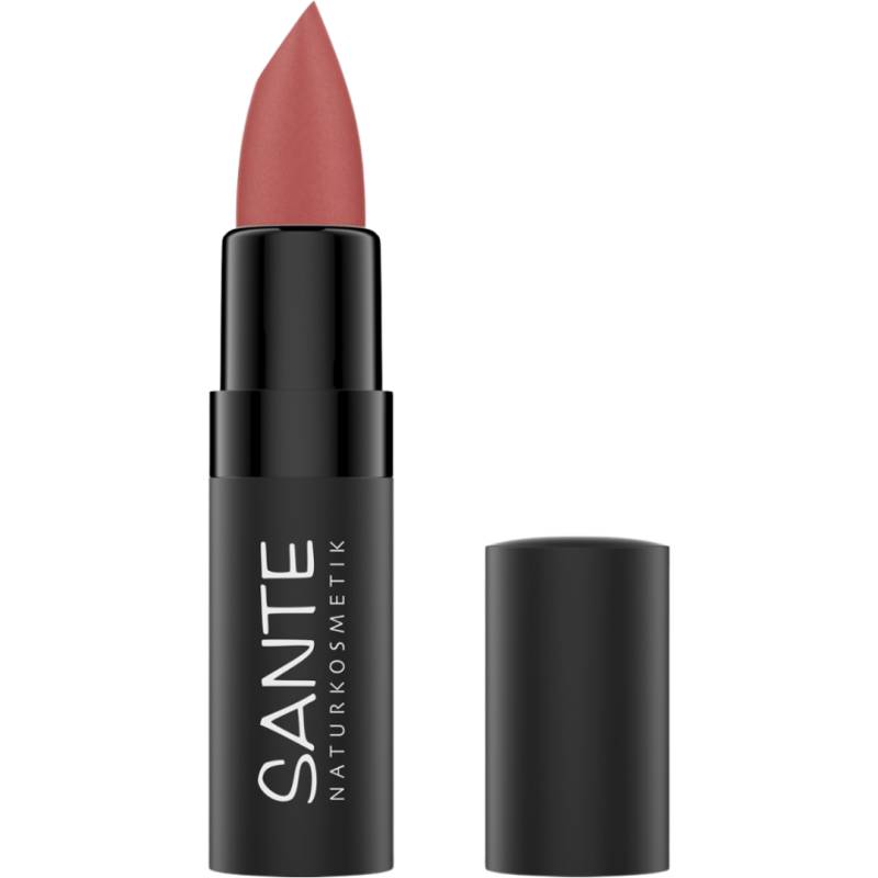 Matte Lipstick 03 Sunset Rose von Sante Naturkosmetik