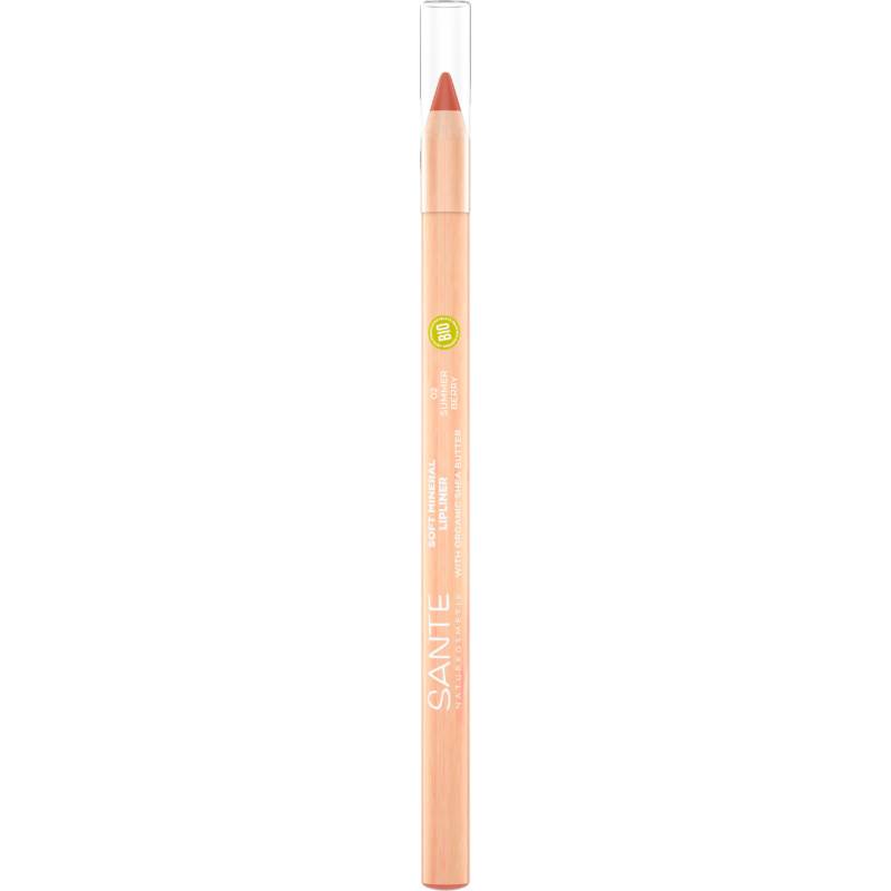 Soft Mineral Lipliner 02 Summer Berry von Sante Naturkosmetik