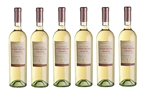 6x 0,75l - Cantina Santi - Sortesele - Pinot Grigio - Valdadige D.O.P. - Italien - Weißwein trocken von Santi