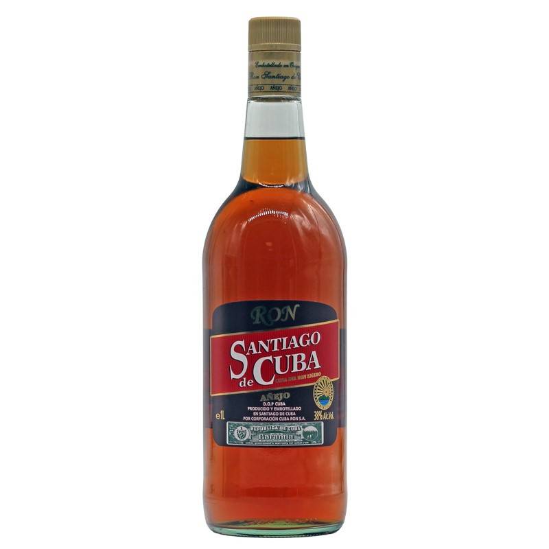 Santiago de Cuba Rum Anejo 1 Liter 38% vol von Santiago de Cuba