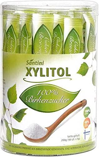 Xylit in Beuteln (40 x 5 g) 200 g - SANTINI von Santini