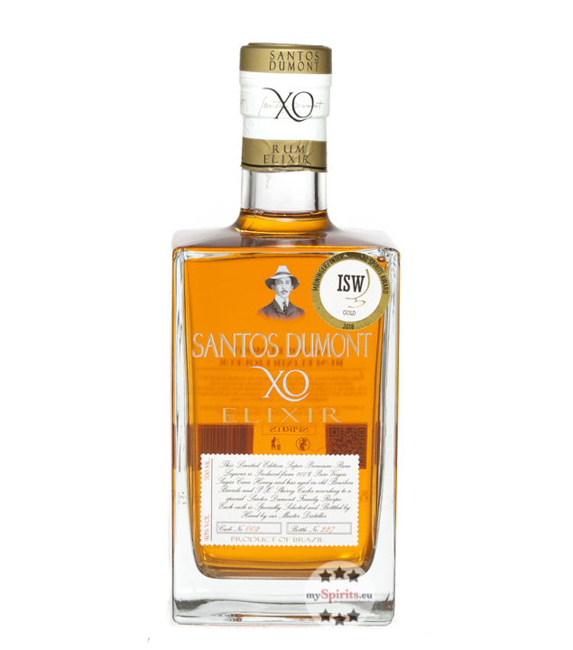 Santos Dumont XO Elixir Likör mit Rum (40 % Vol., 0,7 Liter) von Santos Dumont