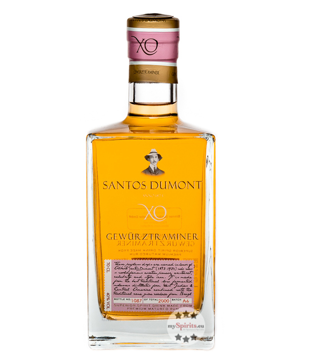 Santos Dumont XO Gewürztraminer Spirit Drink (40 % Vol., 0,7 Liter) von Santos Dumont