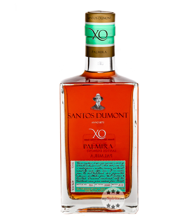 Santos Dumont XO Palmira Spirit Drink (40 % Vol., 0,7 Liter) von Santos Dumont