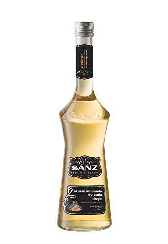 Geräucherter Rohrzuckersirup Sanz, Cocktailsirup ohne Farbstoff 0,7 L von Sanz