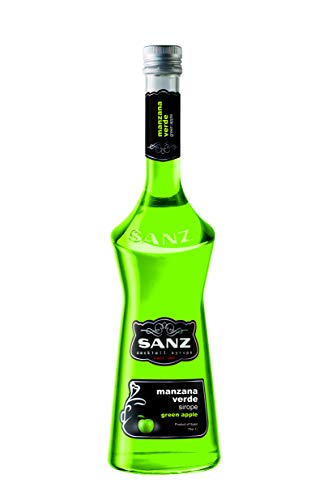 Grüner Apfelsirup von Sanz, alkoholfrei, 16 % Apfelsaft, 0,7 L von Sanz