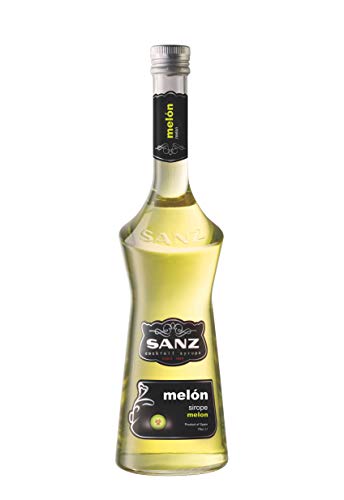 Sanz Sirup Melone, Melonensirup mit 16 % Melonensaft, alkoholfrei, 0,7 L von Sanz