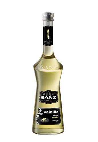 Sanz Vanille-Sirup, alkoholfreier Cocktailsirup ohne Farbstoff, 0,7 L von Sanz
