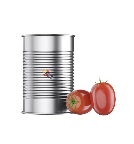 Sapor Design SAN MARZANO Tomaten aus Italien | Die besten Tomaten der Welt im Set | Dosentomaten, San Marzanos | Viele Varianten (Tricolore (Bunt), 24 Dosen) von Sapor Design